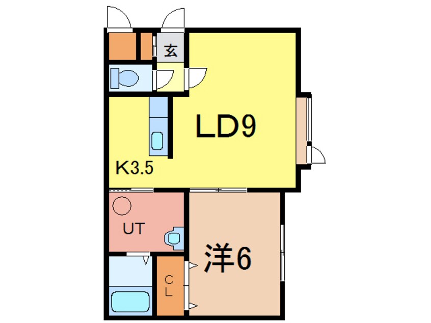 間取図 Jeunesse(ジュネス)