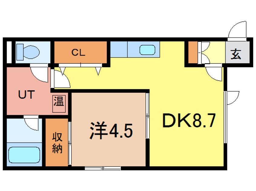 間取図 セレーノ旭町