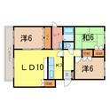 ワックスウィング東光Aの間取図