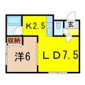 樋口マンション Ｇ棟の間取図
