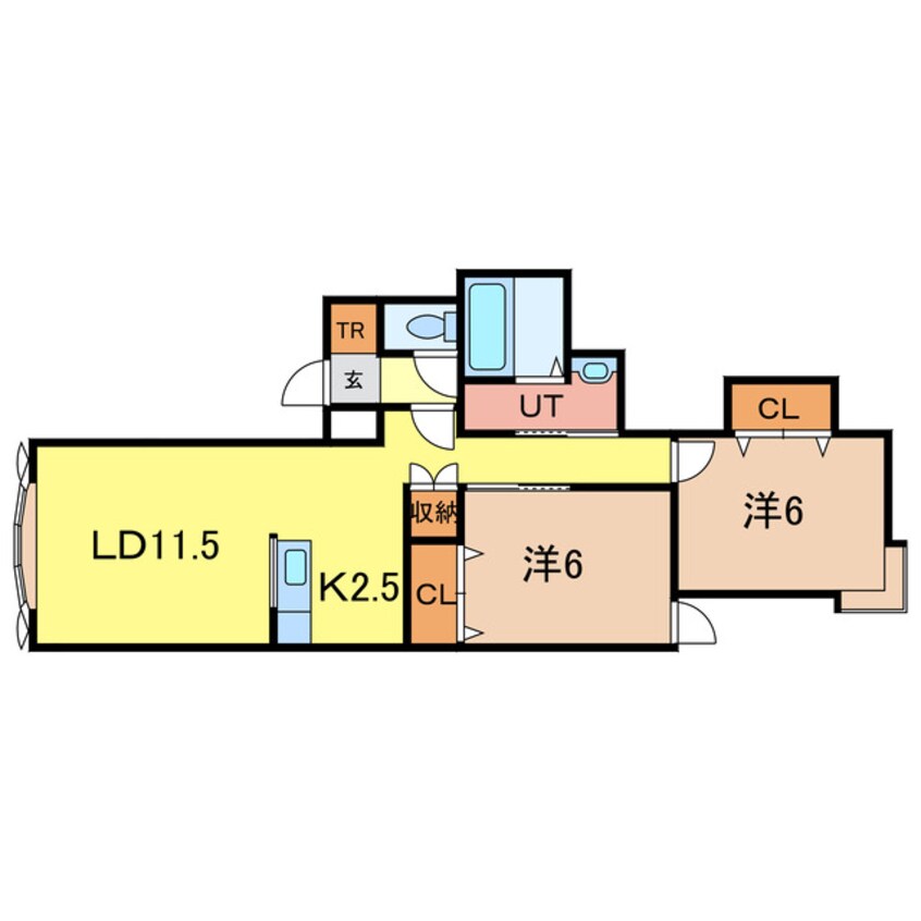 間取図 ミラージュＢ