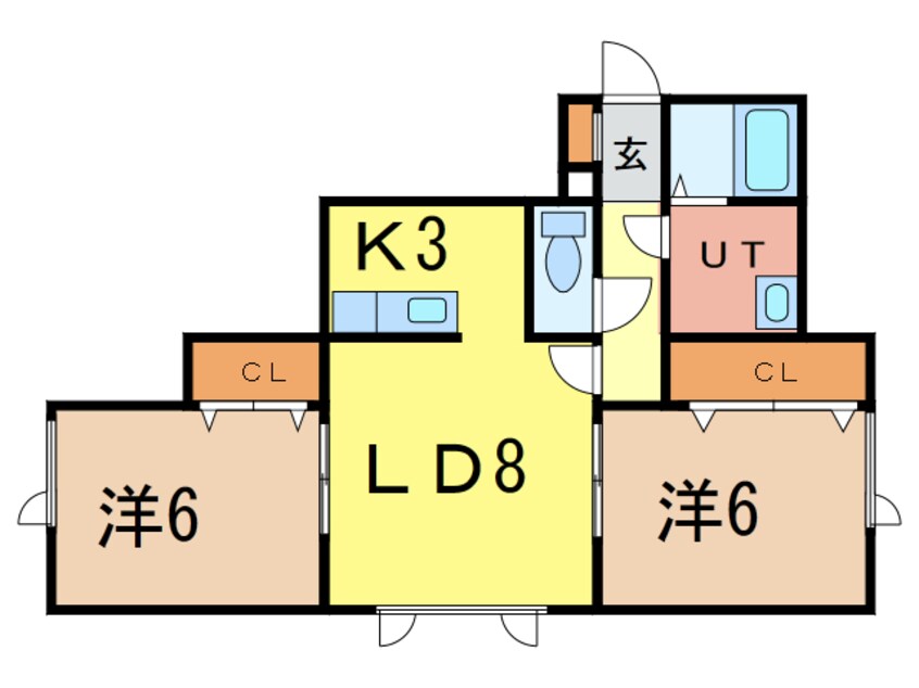 間取図 SKY Manshon