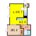 BONOSハイツの間取図