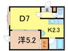 ルート医大前Ｂ 1LDKの間取り