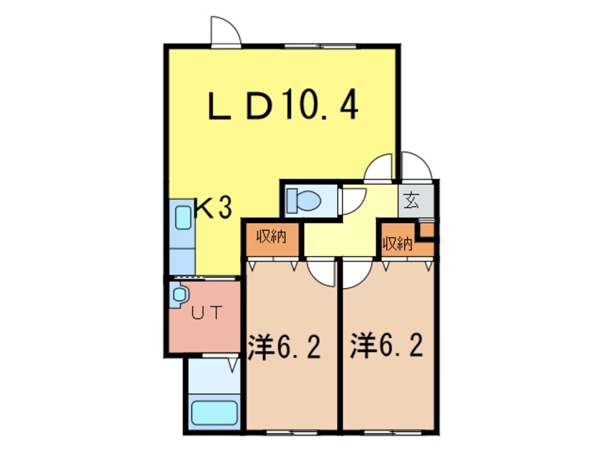 間取図 エコワンNEO１４