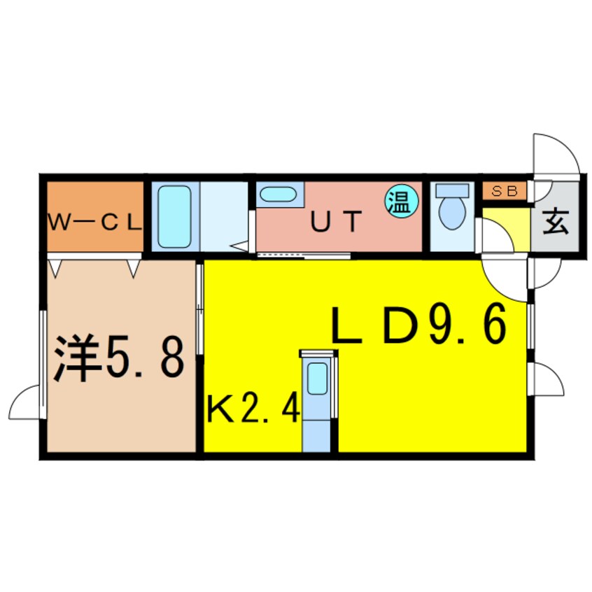 間取図 サンライフ東光