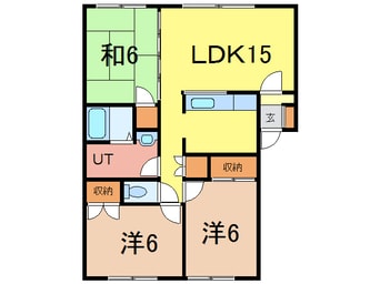 間取図 ラヴリーメゾン