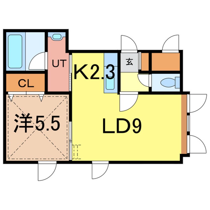 間取図 セラーノＢ