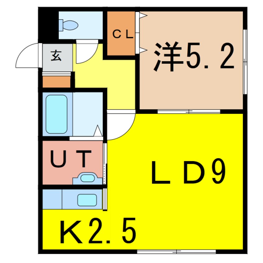 間取図 サンシャイン太子