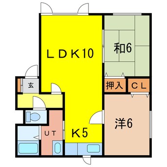 間取図 キャメロン深川