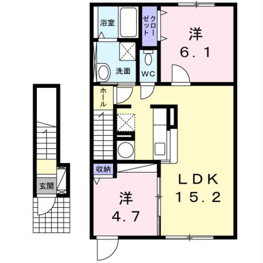 間取図 アリ・ビラ　Ⅰ