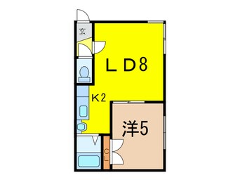 間取図 クリスタルハウス