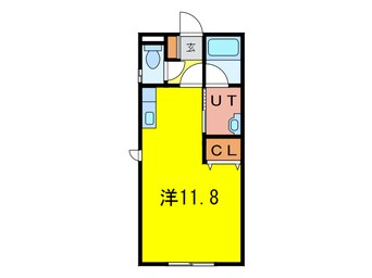 間取図 アイビー旭医前Ⅱ