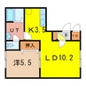 Ｒ＆Ｍ　first 1LDKの間取り