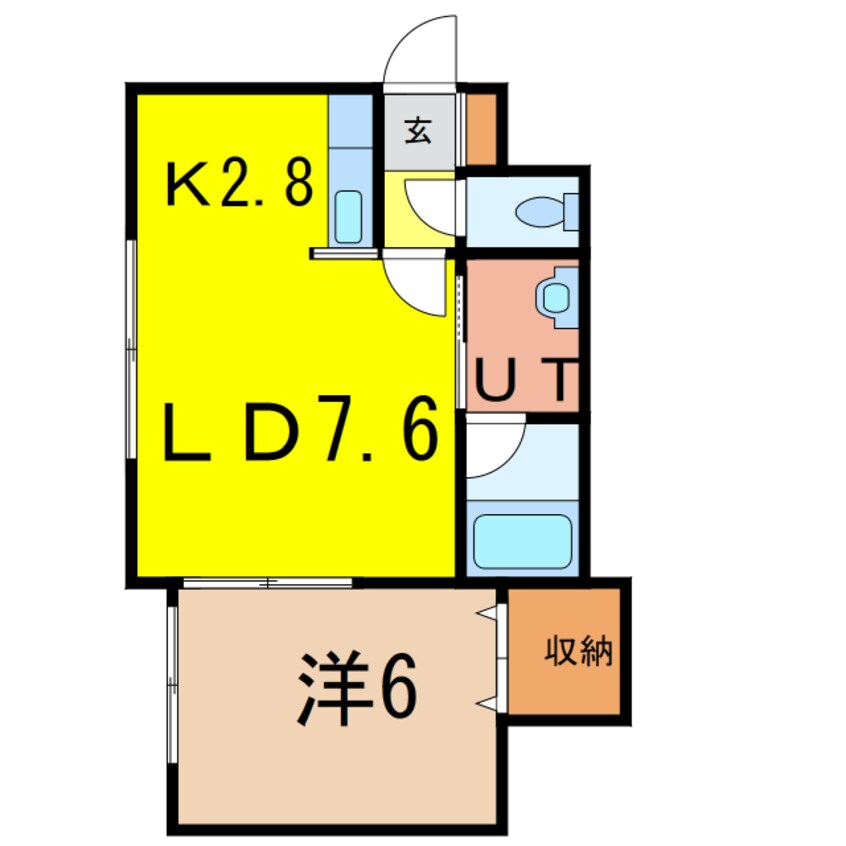 間取図 カルマーレ