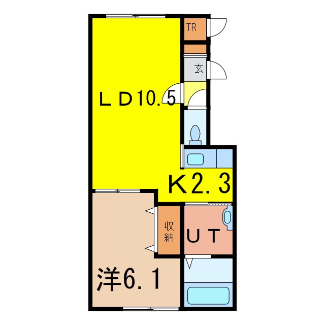 間取り図 プレジール