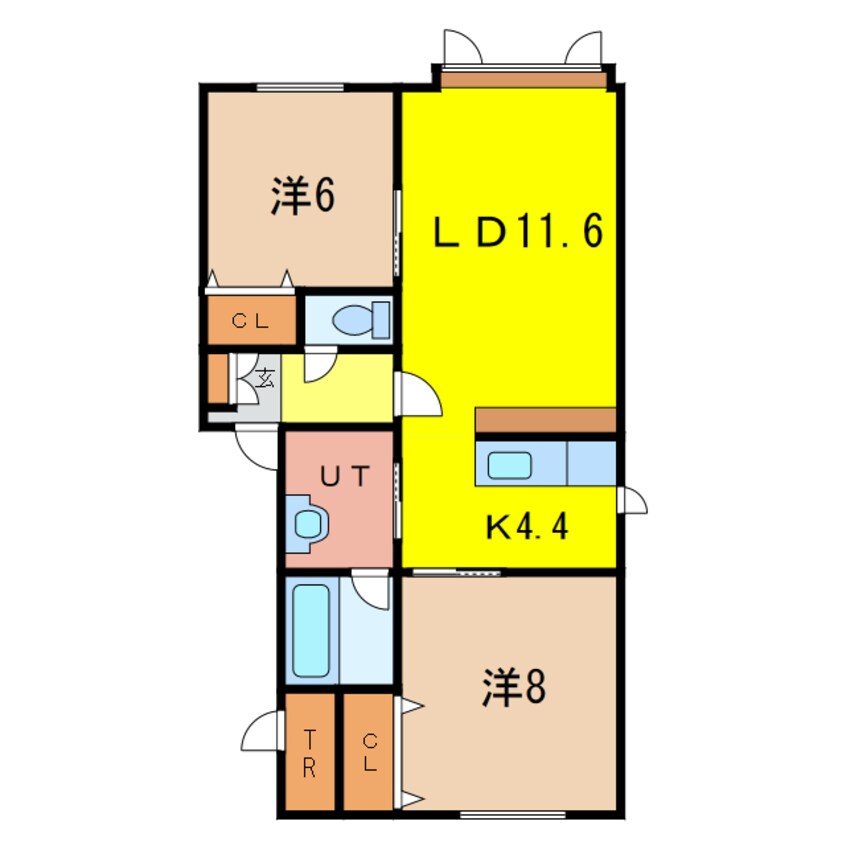 間取図 ステラコリーヌ