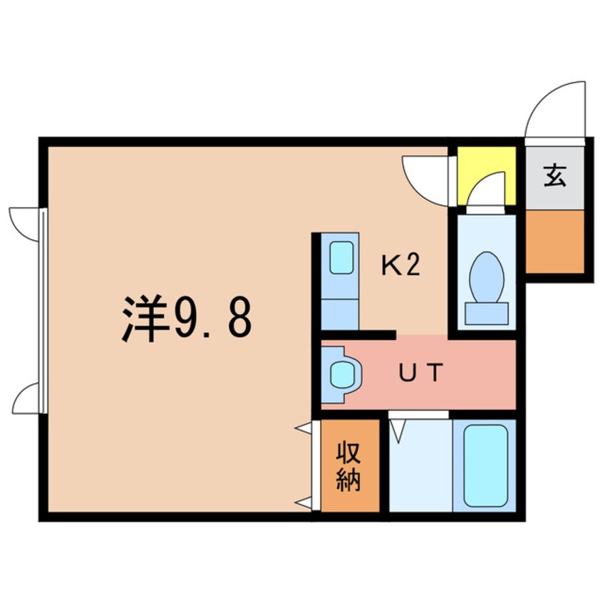 間取図 ロイヤルポケット