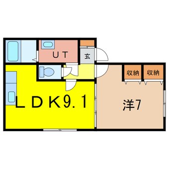 間取図 ほまれM