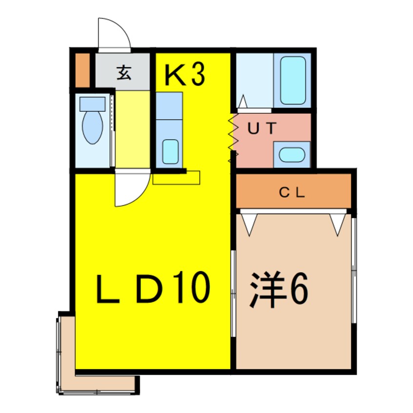 間取図 Stage M