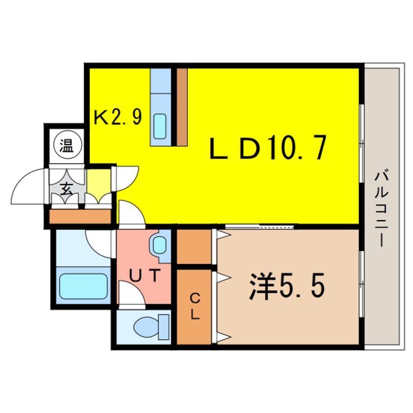 間取図 Genova（ｼﾞｪﾉﾊﾞ）