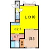 Ｋ.Ｍ.Ｋ 1LDKの間取り