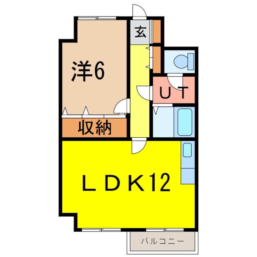 間取図 グランビューエーコー