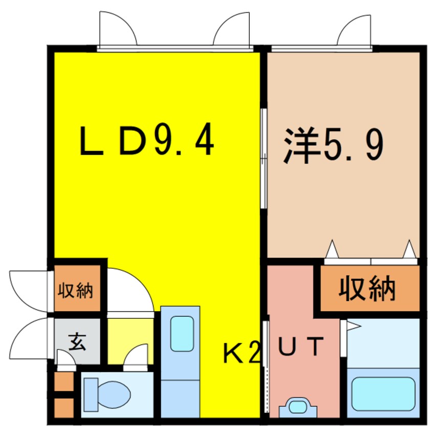 間取図 リアン