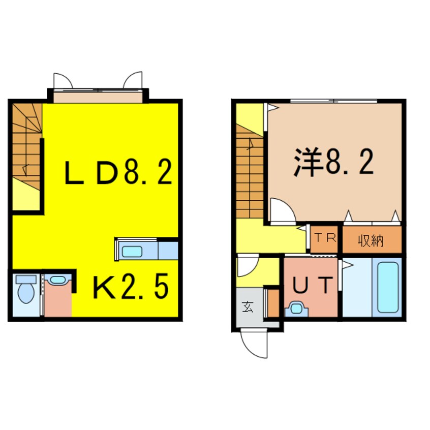 間取図 ミア・カーサ