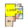 セ・シボンⅢ 1LDKの間取り