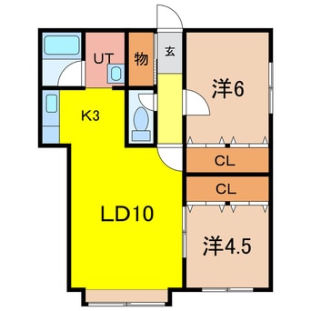 間取図 パラシオン
