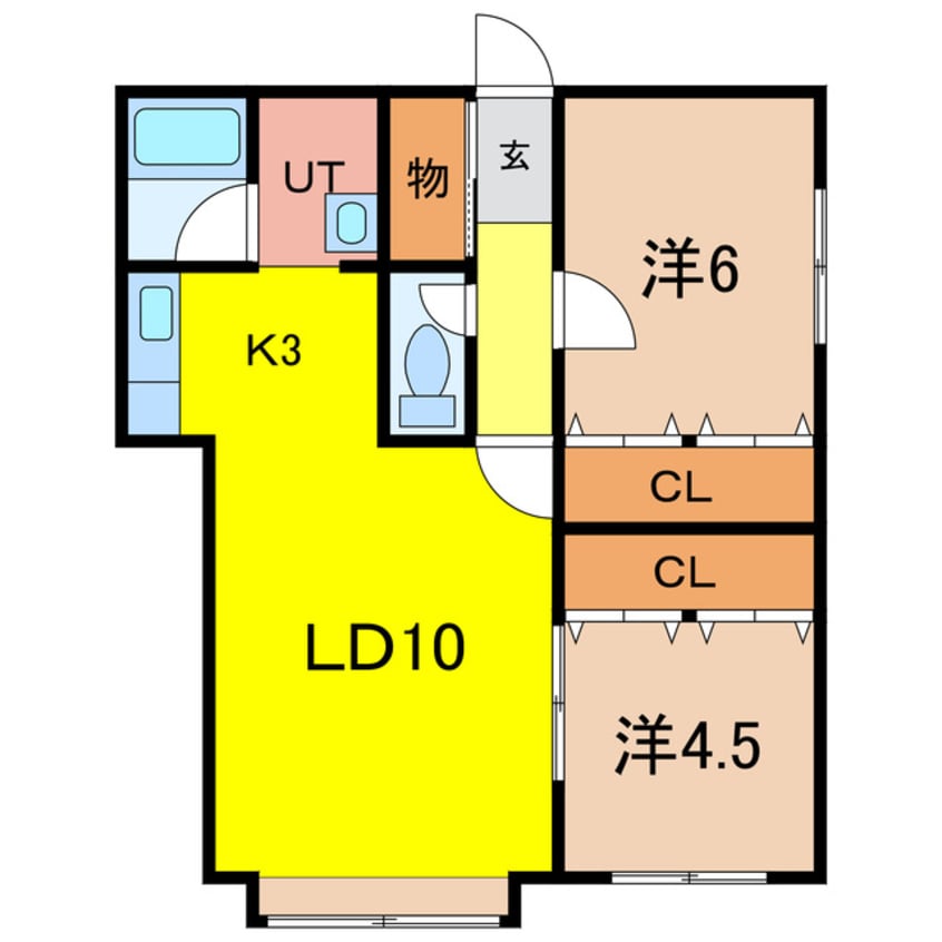 間取図 パラシオン