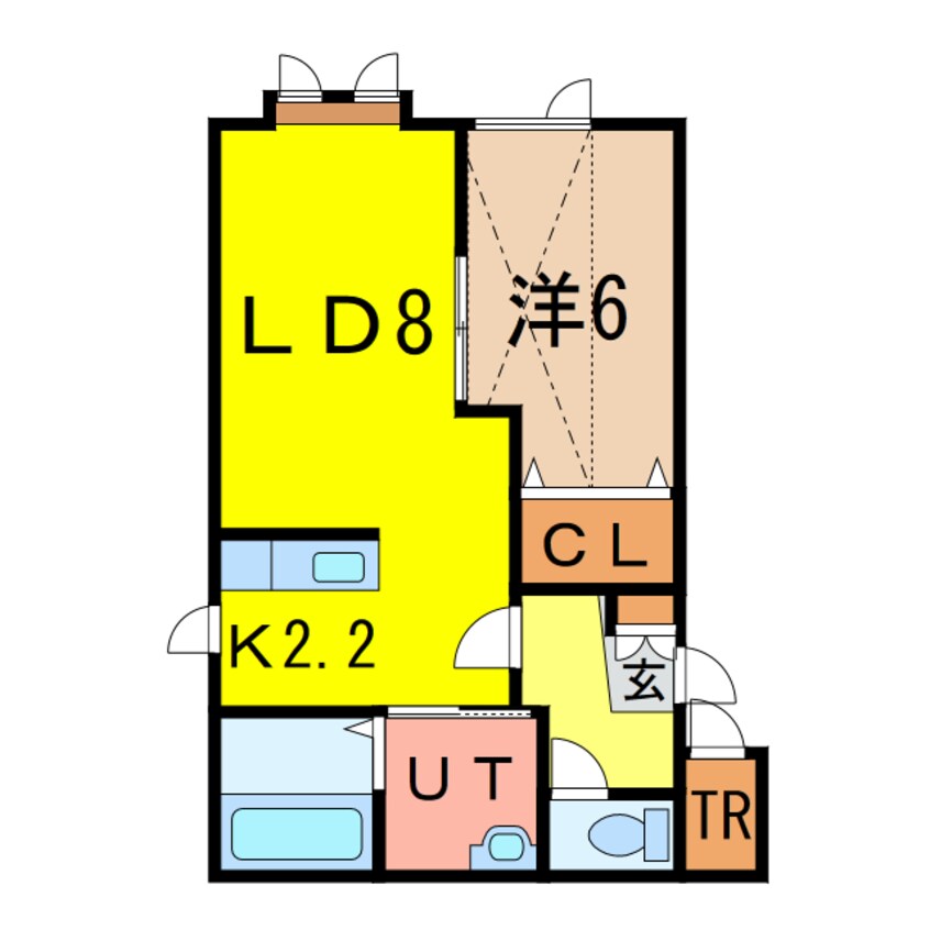 間取図 ルピナスB