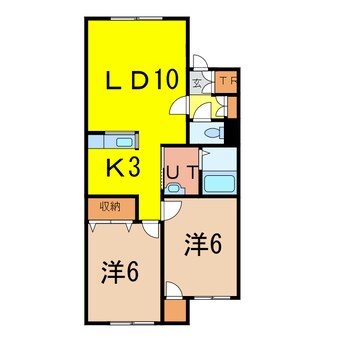 間取図 Ａブルームーン