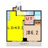 アルページュ514 1LDKの間取り