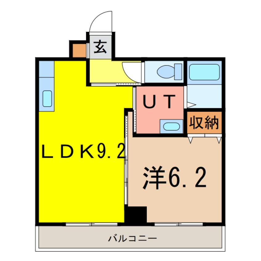 間取図 アルページュ514