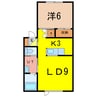 Ｒ＆ＭⅢ 1LDKの間取り