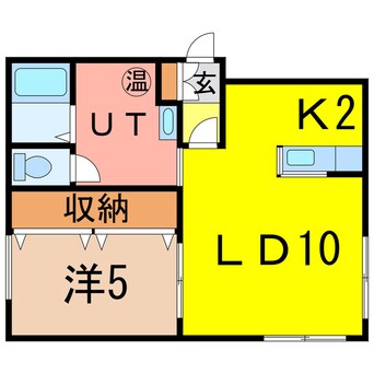 間取図 ateena 3.23Ａ棟