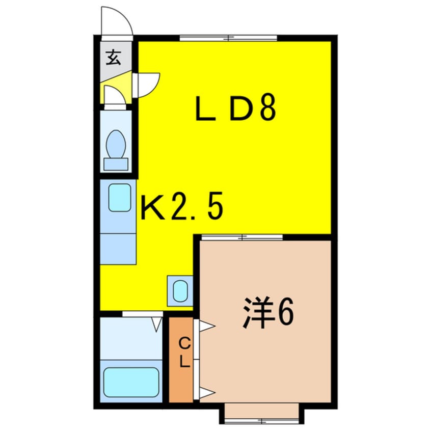 間取図 ピュアレジェイス春光