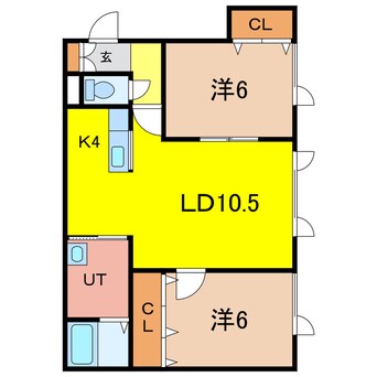 間取図 グランピア6･11