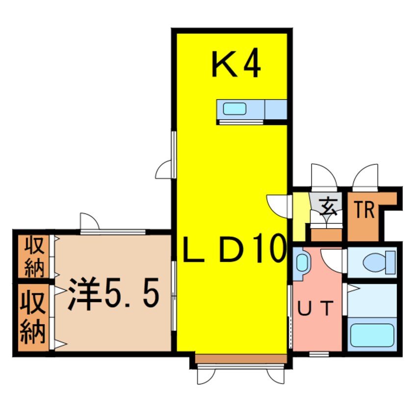 間取図 ｈｙａｔｔⅡ