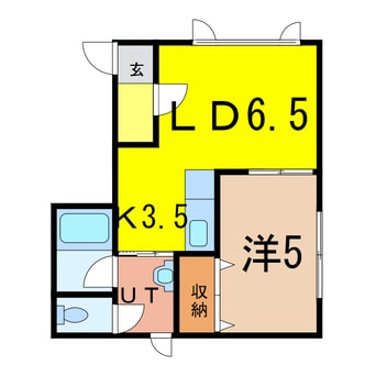 間取図 パリエS2・3