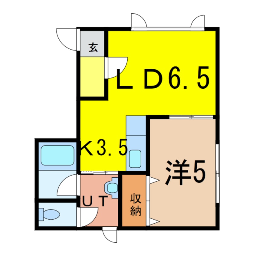 間取図 パリエS2・3