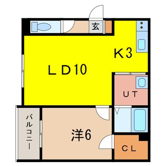 間取図 ハスコリオ神楽Ｂ