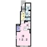 メイクワンズウェイ 1Rの間取り