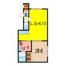 Artesano 1LDKの間取り