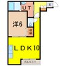 Agreable（ｱｸﾞﾚｱｰﾌﾞﾙ） 1LDKの間取り