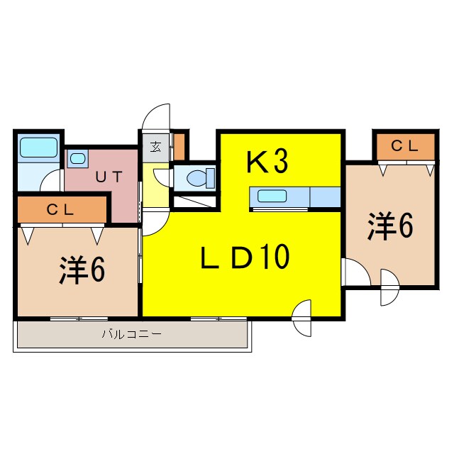 間取り図 ＰＡＮＤＡ１９７３