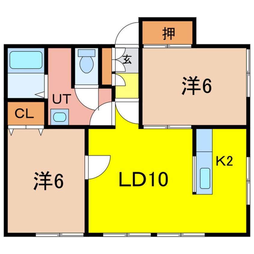 間取図 サンワマンション