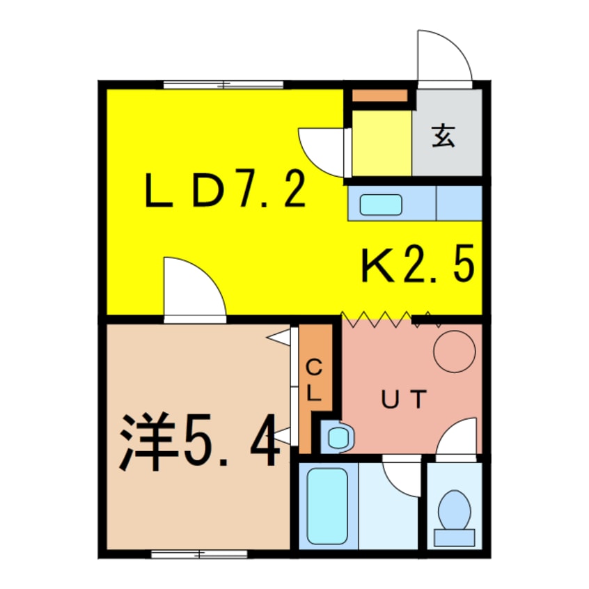 間取図 エントランス３・１